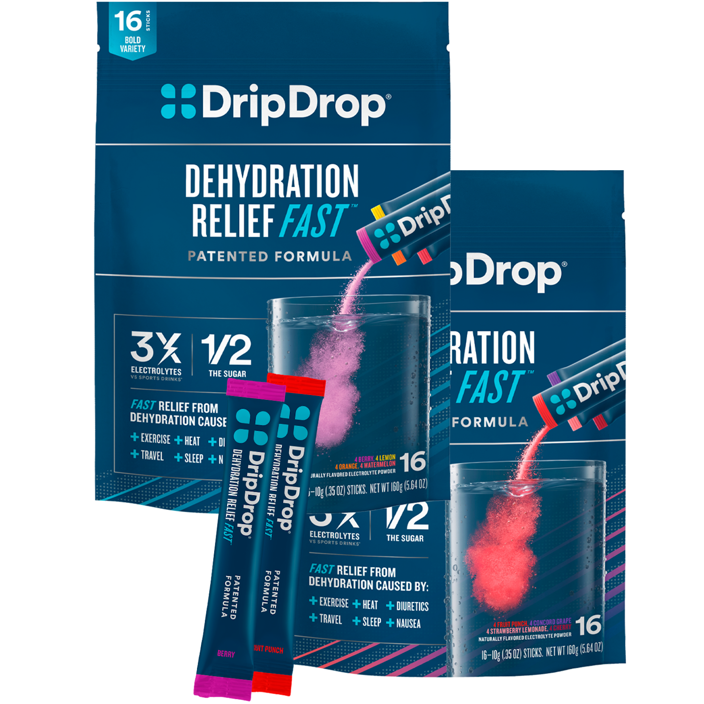 Flavor Bundles For Dehydration Relief Dripdrop